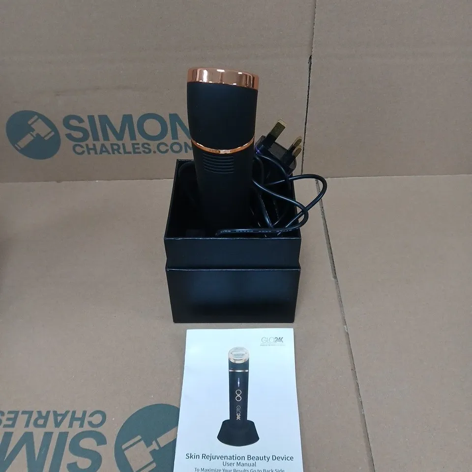 GLO24K SKIN REJUVENATION BEAUTY DEVICE BOXED