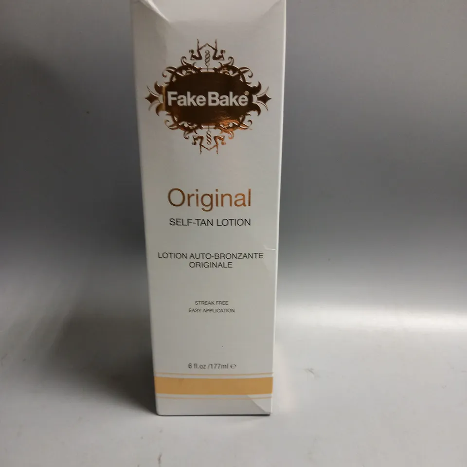 BOXED FAKE BAKE ORIGINAL SELF TAN LOTION 177ML