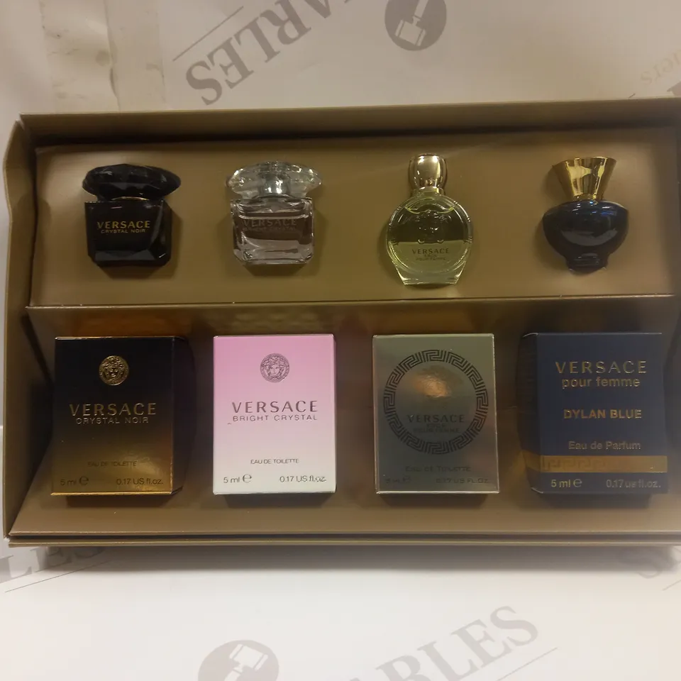 BOXED VERSACE WOMENS MINI 4PC SET