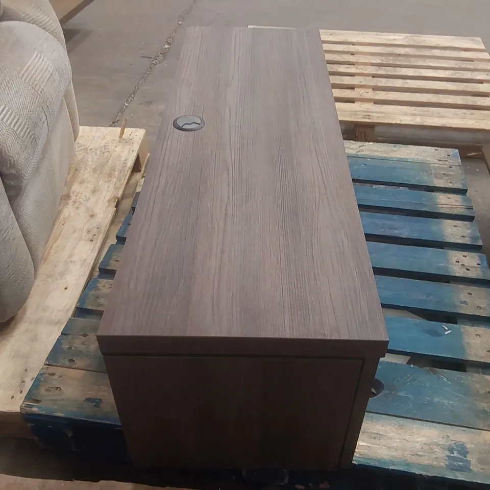 DESIGNER DARK WOOD TV UNIT