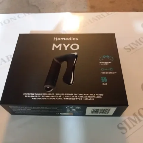 BOXED HOMEDICS MYO HANDHELD PHYSIO MASSAGER 