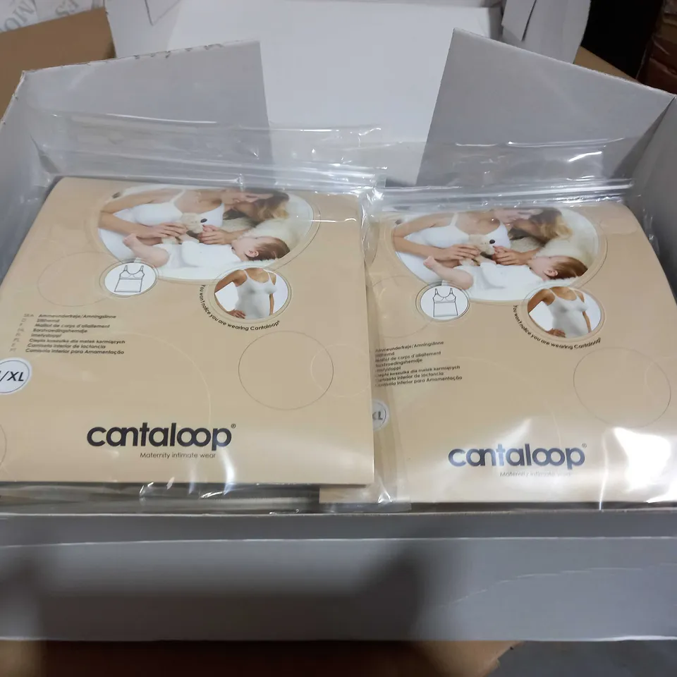 CANTALOOP NURSING CAMISOLE BLACK, XL APPROX. 10pc