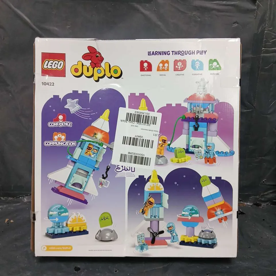 LEGO DUPLO 3IN1 SPACE SHUTTLE ADVENTURE TOY 10422