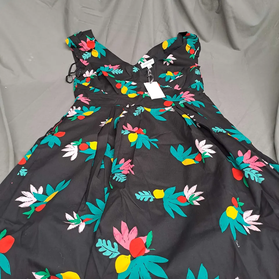 EMILY AND FIN FLORENCE SUMMER FRUITS DRESS SIZE 14