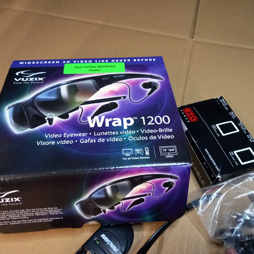 BOXED VUZIX VIDEO EYEWEAR