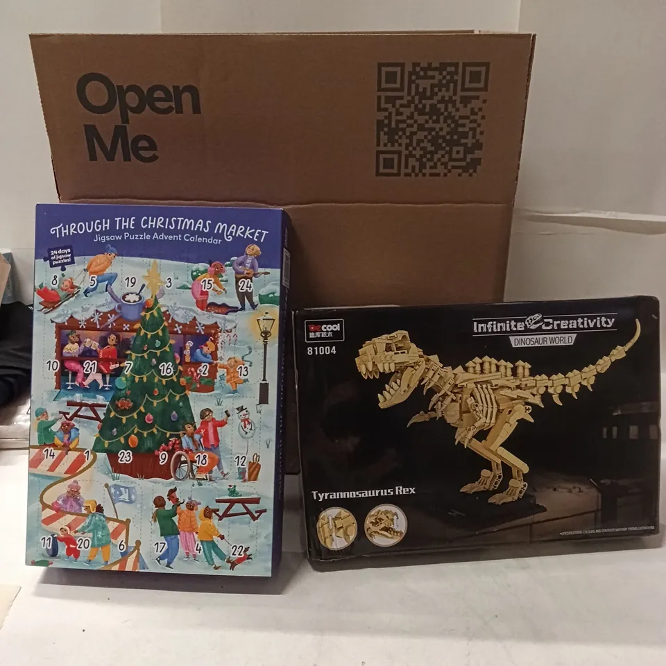 BOX OF APPROXIMATELY 2 ASSORTED JIGSAW PUZZLES