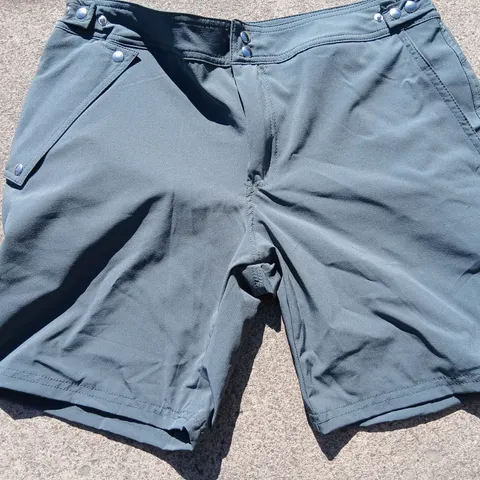APPROXIMATELY 15 AQUANAUTIA LONDON MEN'S SHORTS – LIGHT BLUE/GRAY, SIZE M