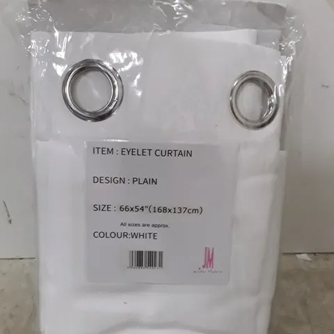 MALENE POLYESTER SHEER EYELET CURTAIN 