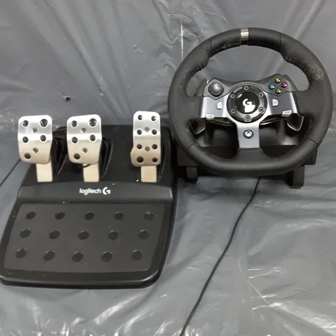 BOXED LOGITECH G G920 DRIVING FORCE RACING WHEEL BLACK