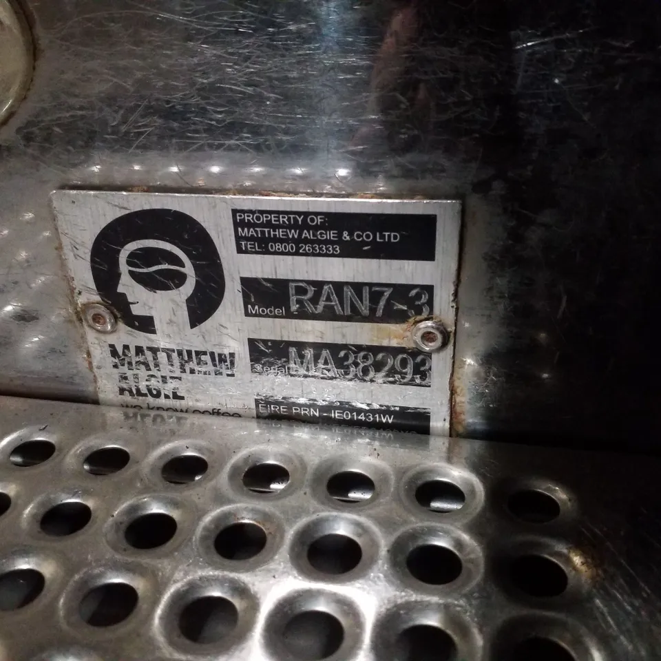 RANCILIO RAN7-3 COMMERCIAL 3 GROUP BARRISTA COFFEE MACHINE