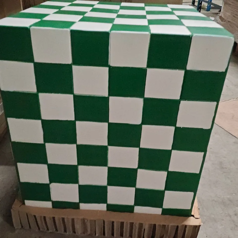 BOXED BRAND NEW GEORGE HOME GREEN TILE SIDE TABLE 