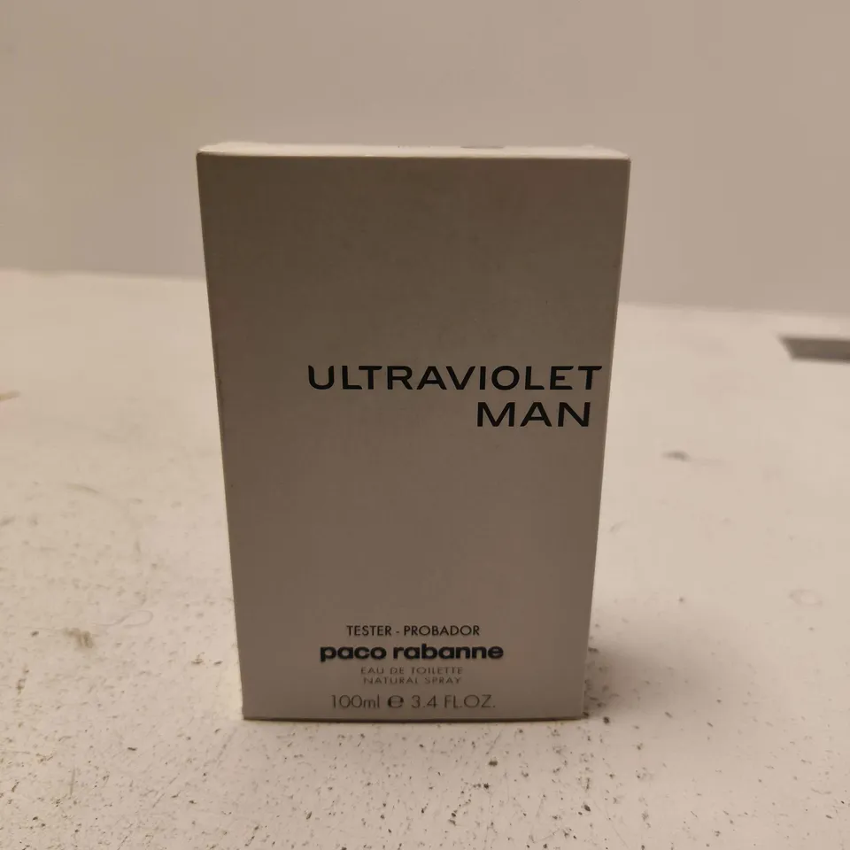 BOXED PACO ROBANNE ULTRAVIOLET MAN EAU DE TOILETTE - 100ML