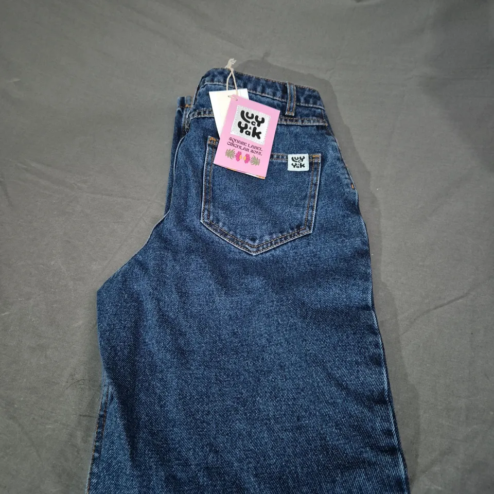 LUCY AND YAK DANA MOM JEANS SIZE 26R