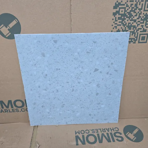 APPROXIMATELY 40 ASSORTED SELF-ADHESIVE STONE EFFECT TILES