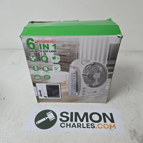 BOXED 6IN1 FAN WITH LED LAMP