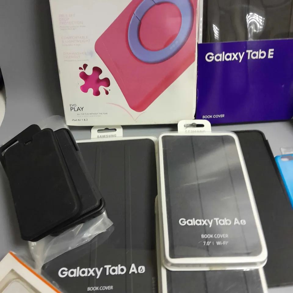 LOT OF 20 ASSORTED TABLET AND PHONE CASES