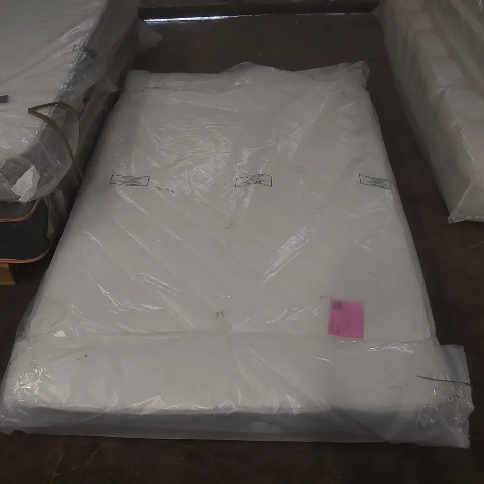 QUALITY BAGGED AIRSPRUNG 4' SMALL DOUBLE MATTRESS