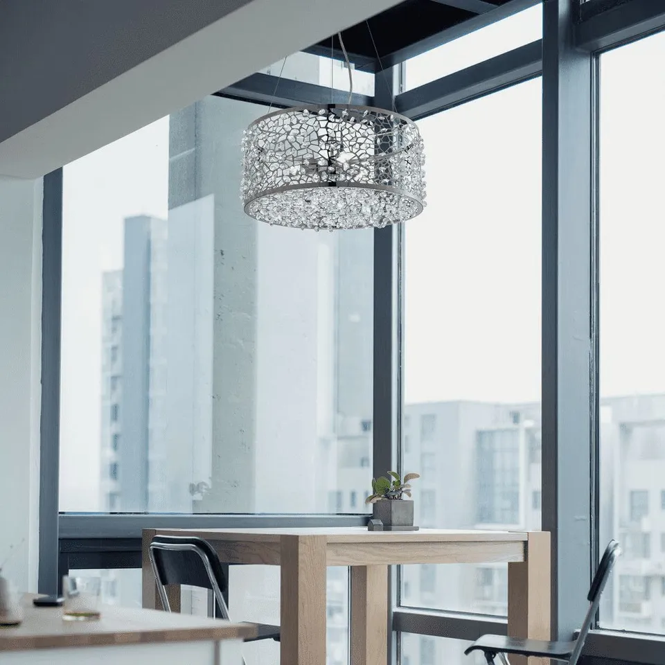 BOXED BOYCE 3-LIGHT DRUM PENDANT 