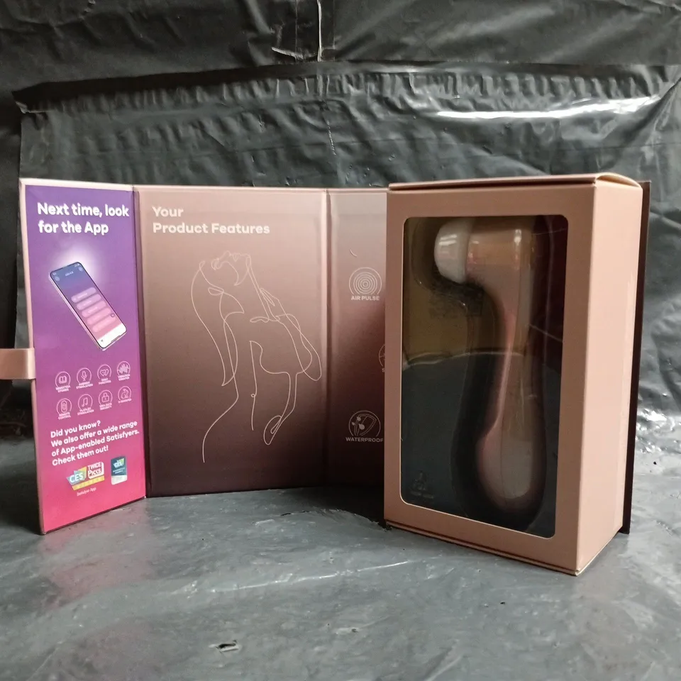 BOXED SATISFYER PRO 2 GENERATION 2 – TOUCH-FREE CLITORAL STIMULATION AIR PULSE VIBRATOR