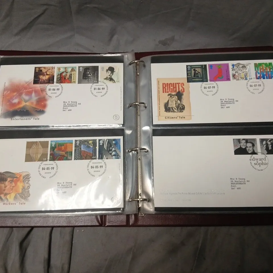 MULTI-PAGE STAMP COLLECTION IN BINDER