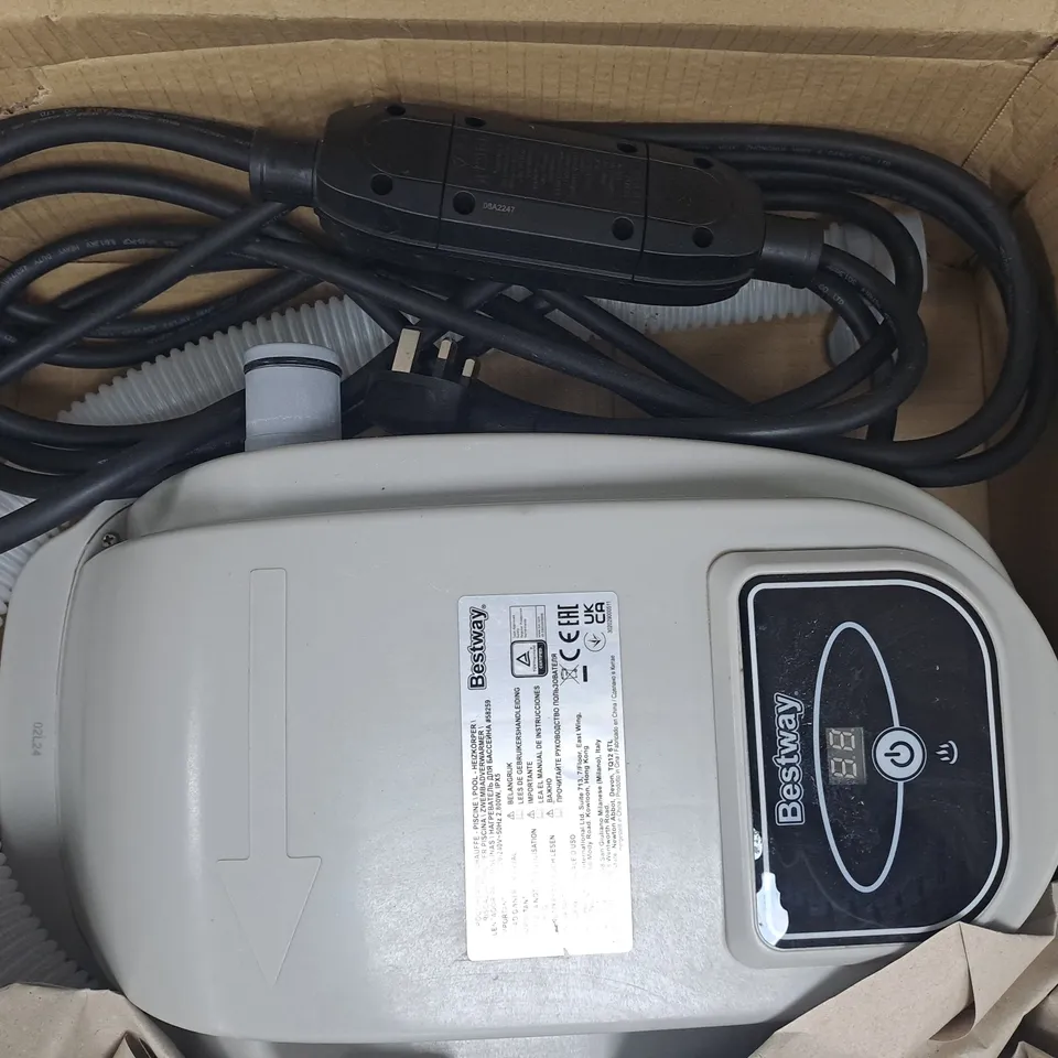 BOXED FLOW CLEAR POOL HEATER
