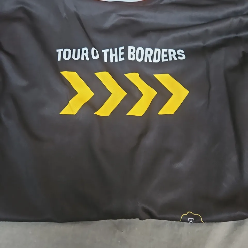 SPORTFUL TOUR CYCLING JERSEY – BLACK WITH YELLOW ACCENTS, XL