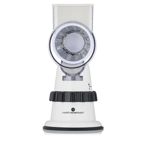 OUTLET COOK'S ESSENTIALS SPEED GRATER & SLICER WITH SUCTION BASE - LILAC