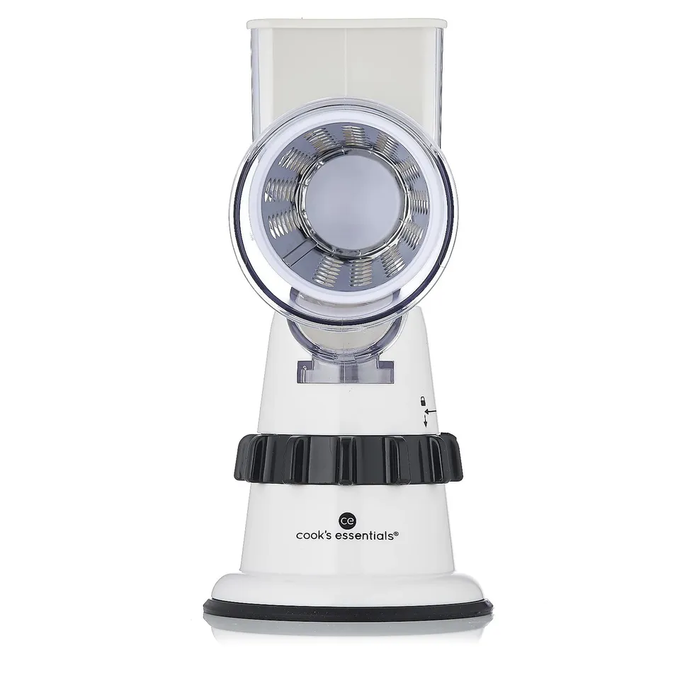 OUTLET COOK'S ESSENTIALS SPEED GRATER & SLICER WITH SUCTION BASE - LILAC