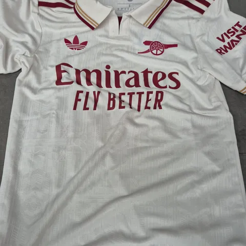 ADIDAS ARSENAL FOOTBALL JERSEY SIZE SMALL