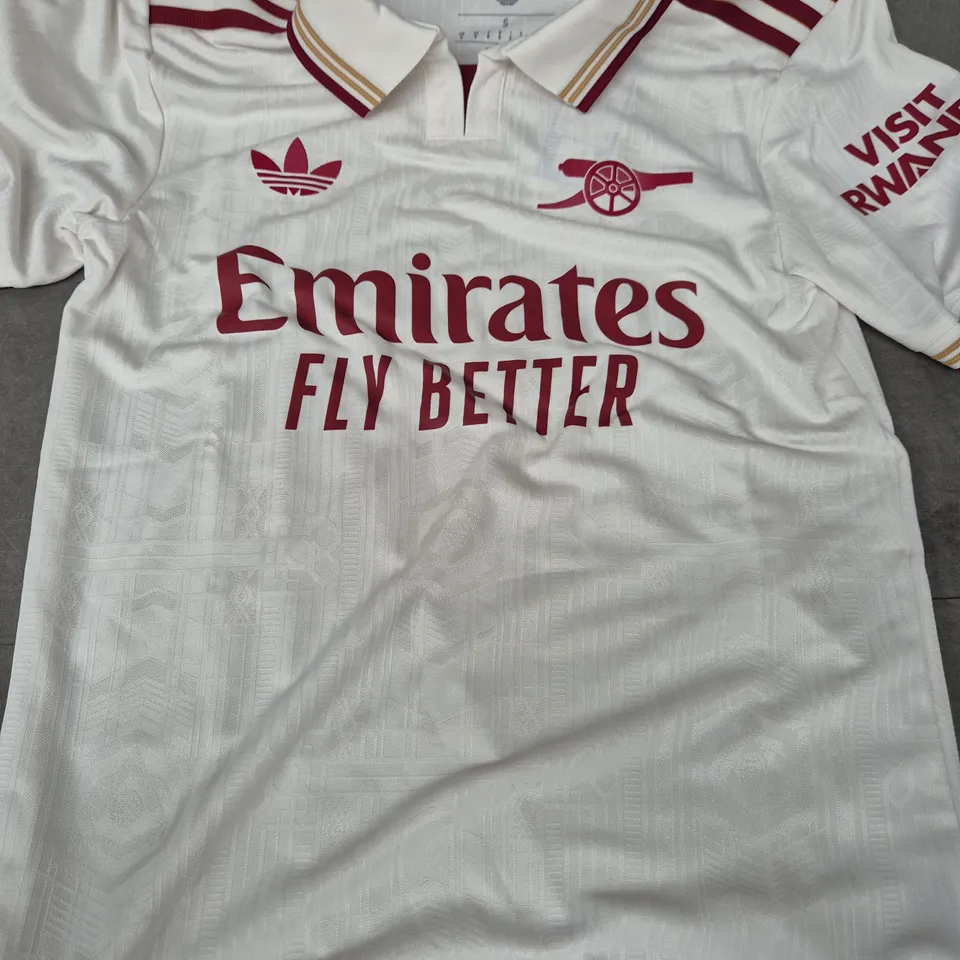 ADIDAS ARSENAL FOOTBALL JERSEY SIZE SMALL