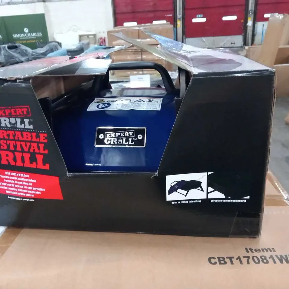 2 BRAND NEW EXPERT GRILL PORTABLE FESTIVAL GRILL OUTDOOR BBQS