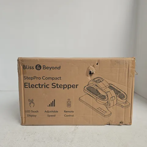 BLISS & BEYOND STEPPRO COMPACT ELECTRIC STEPPER – BOXED