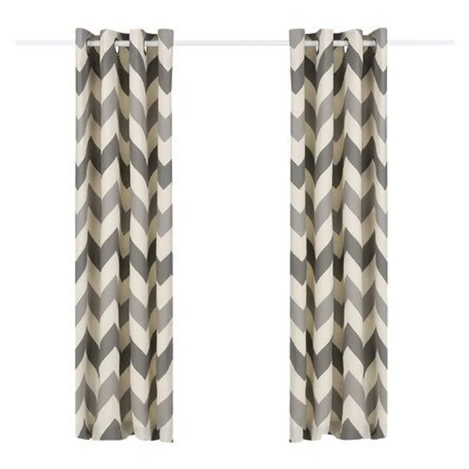 TREVINO EYELET ROOM DARKENING CURTAINS