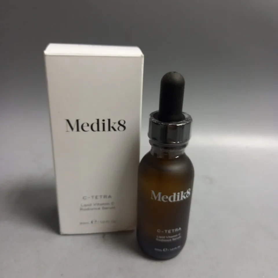 BOXED AND SEALED MEDIK8 C-TETRA LIPID VITAMIN C RADIANCE SERUM 30ML