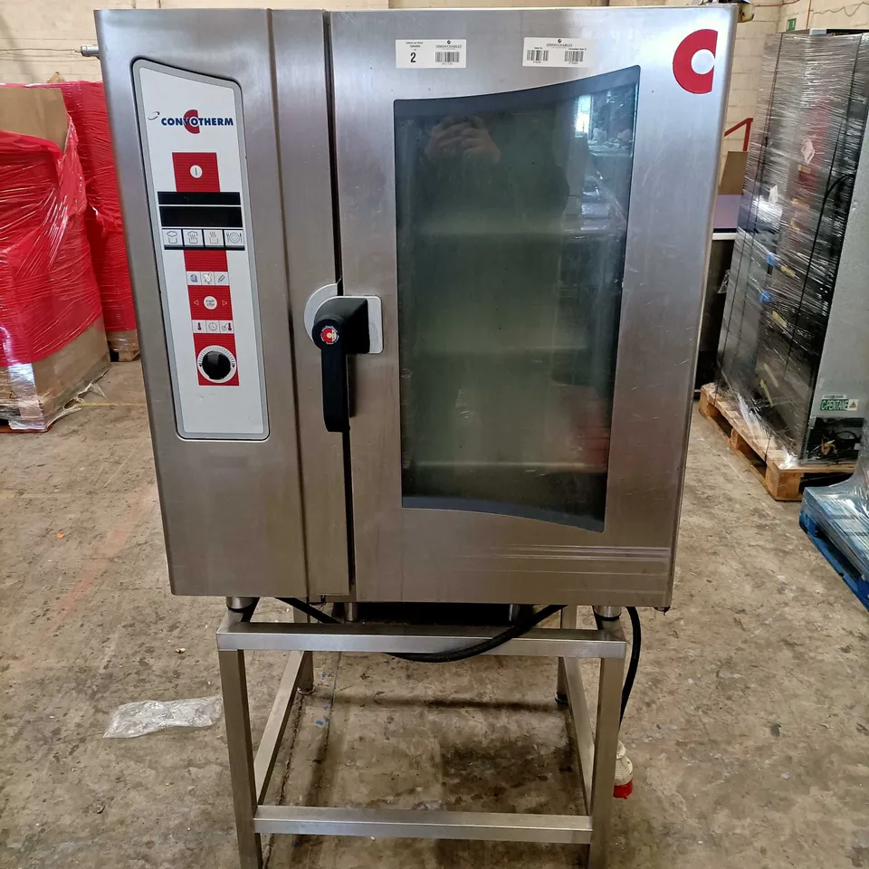 CONVOTHERM OES10.10 10 GRID ELECTRIC COMBI OVEN ON STAND