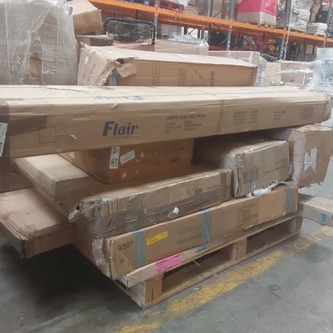PALLET CONTAINING A LARGE QUANTITY OF ASSORTED FURNITURE PARTS