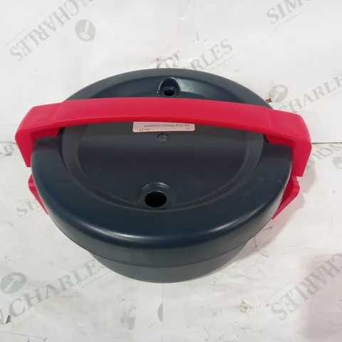 KUHN RIKON DUROMATIC MICROWAVE PRESSURE COOKER - GREY/RED