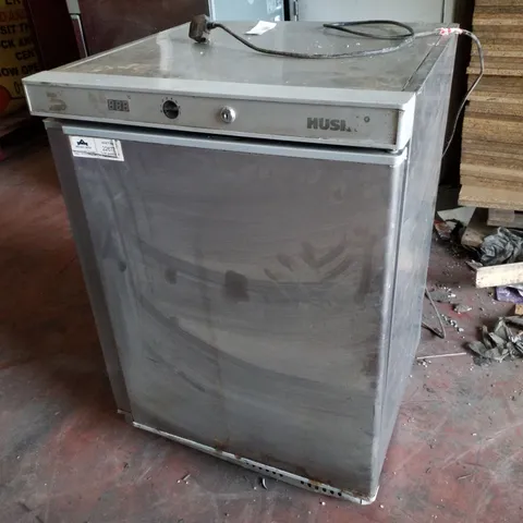 HUSKY COMMERCIAL STAINLESS STEEL UNDERCOUNTER FREEZER