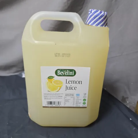 BEVLINE LEMON JUICE – 4 LITRE