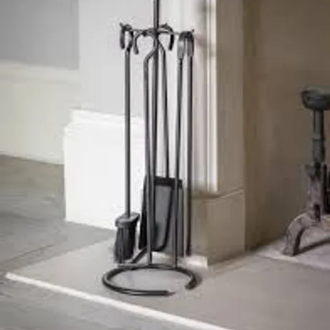 BOXED FILKINS FIRESIDE TOOL SET - BLACK