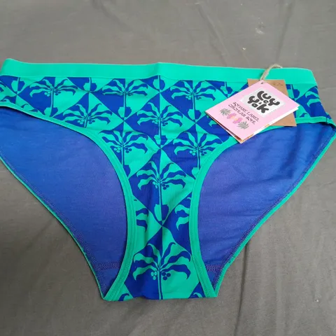 LUCY & YAK L.E. CORA BIKINI PANTS - SIZE LARGE