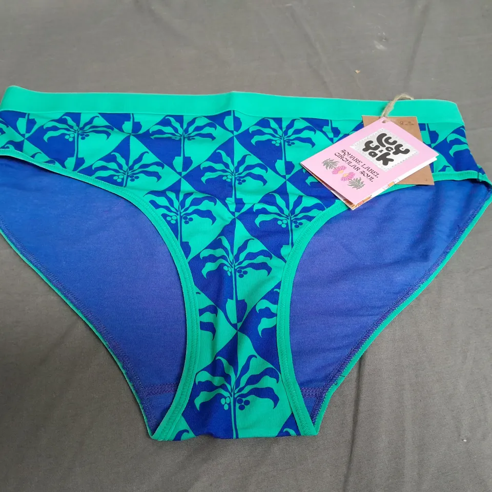 LUCY & YAK L.E. CORA BIKINI PANTS - SIZE LARGE