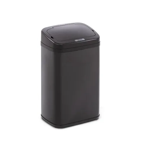 BOXED KLARSTEIN TRASH CAN 30L WASTE BIN AUTOMATIC TOUCHLESS LID SENSOR WASTE BIN BLACK