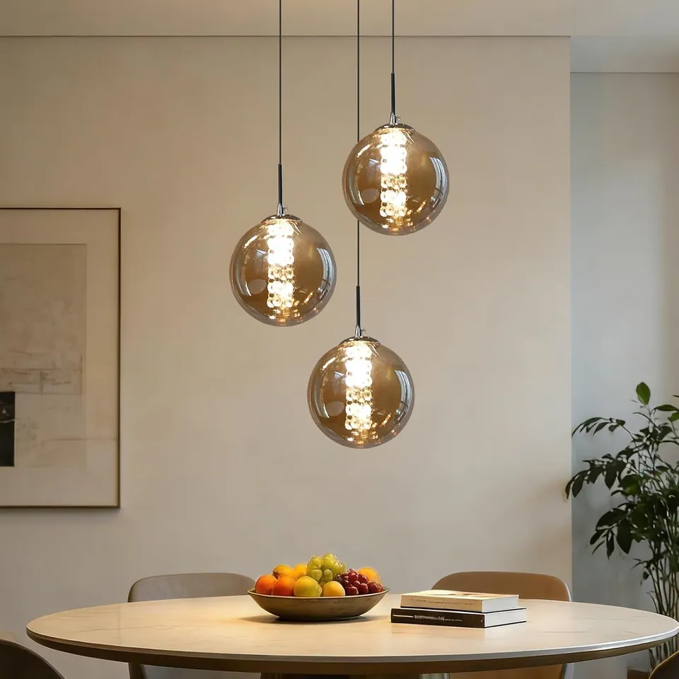 BOXED PENDANT LIGHT 6-LIGHTS