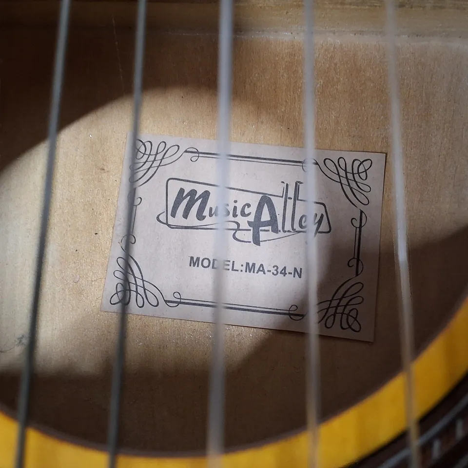 MUSIC ALLEY MA-34-N CLASSICAL/ACOUSTIC GUITAR