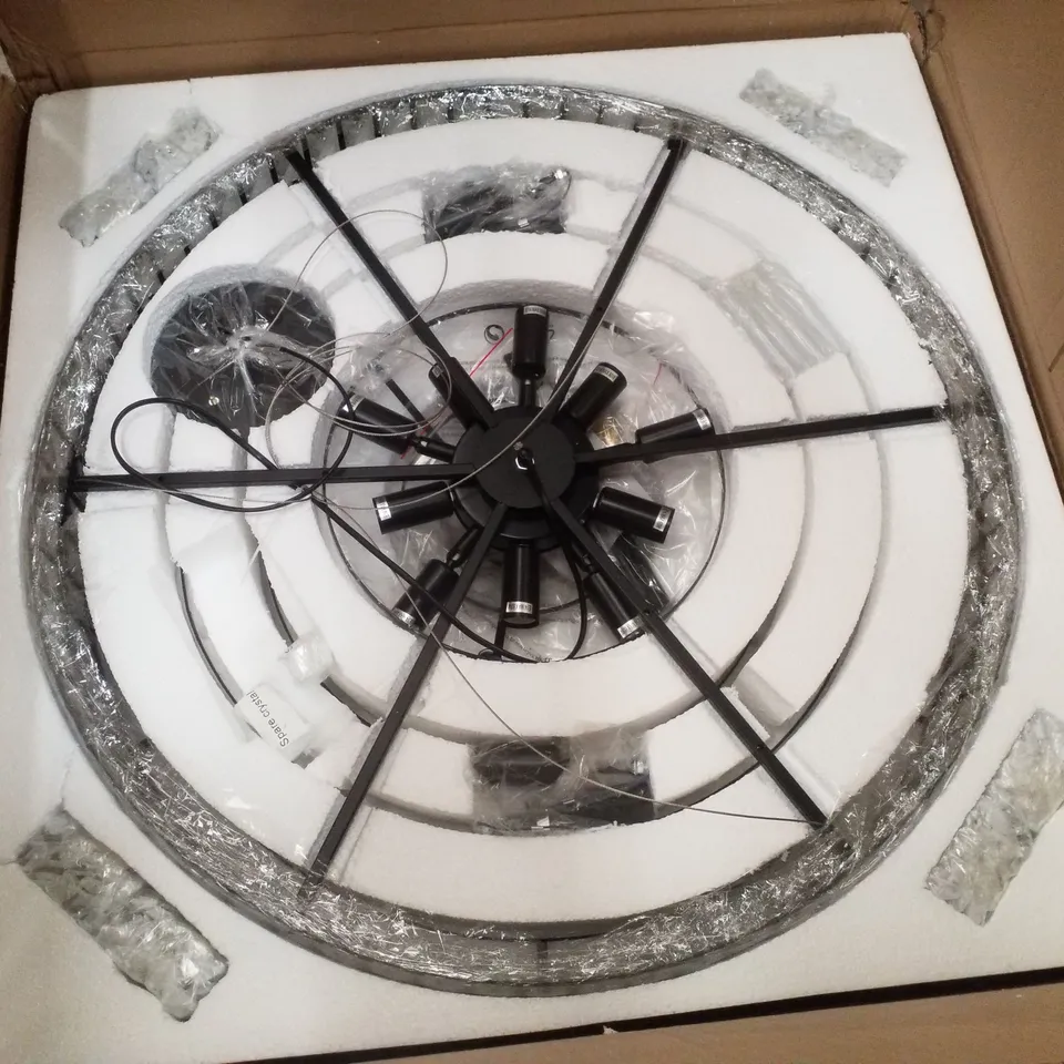 BOXED CHANDELIER CEILING LAMP