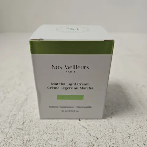 NOS MEILLEURS PARIS MATCHA LIGHT CREAM ENERGIZE – 50 ML