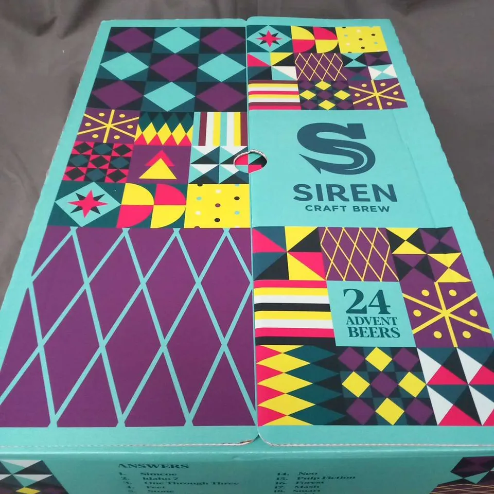 SIREN CRAFT BREW 24 ADVENT BEERS