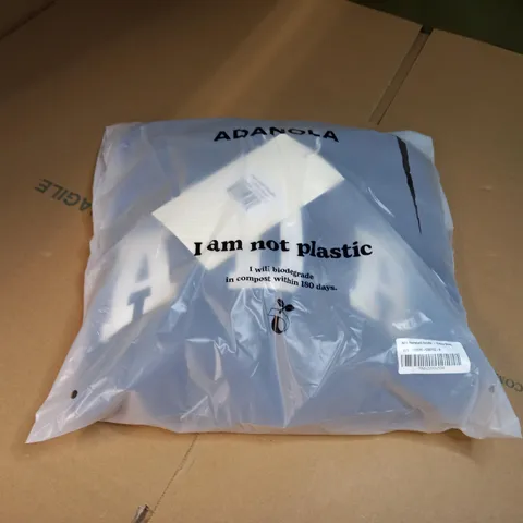 PACKAGED ADANOLA COFFEE/LOGO OVERSIZED HOODIE - SMALL