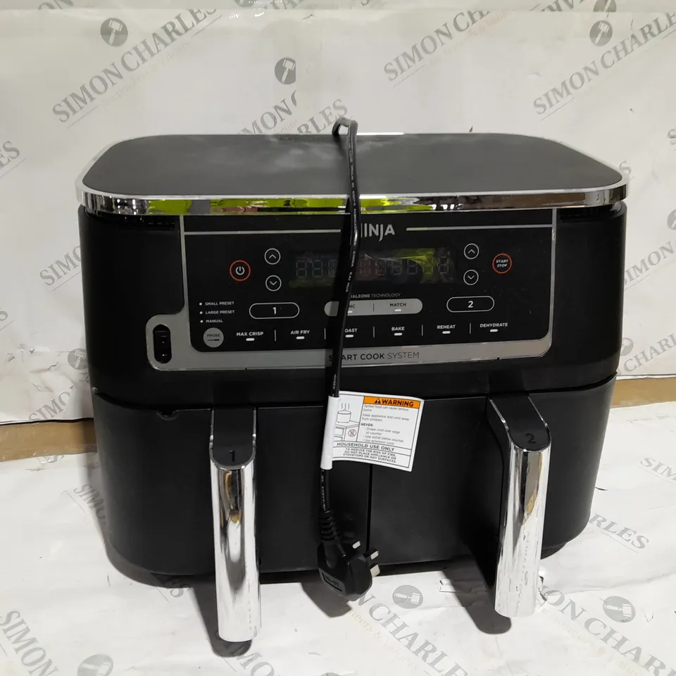 BOXED NINJA DUAL AIR FRYER